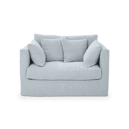 Fauteuil de style - NOMAD XL - HOME SPIRIT - en mousse de polyuréthane / en tissu / en lin
