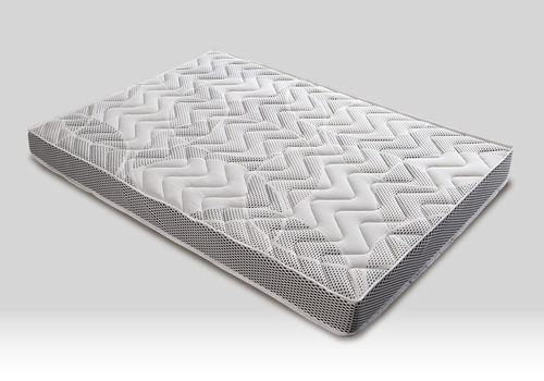 Matelas double - AIRPLUS - CONFORPLUS - en polyester / blanc / respirant