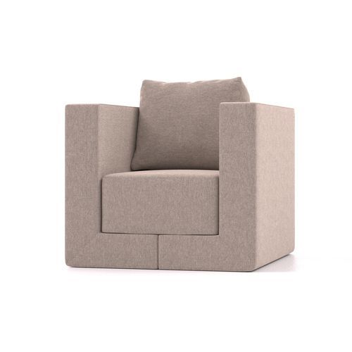 Fauteuil lit - Q6 - FEYDOM COLLECTIVE LTC - contemporain / en tissu / gris