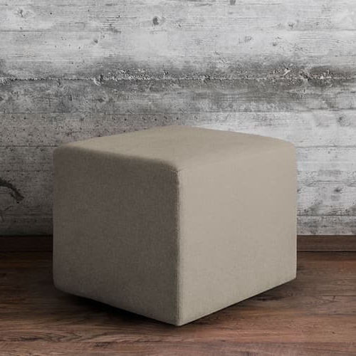 Pouf contemporain - TA series - FEYDOM COLLECTIVE LTC - en tissu / rond / carré