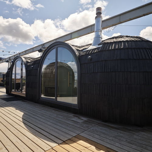 Sauna électrique - PREMIUM - Iglucraft OÜ - pour centre de bien-être / en bois / pour extérieur