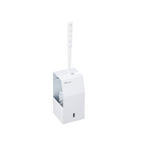 Brosse de toilettes en acier inoxydable - STELLA - Merida. Sp. z o.o. - en plastique / murale / noire