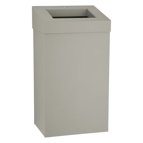 Poubelle en acier inoxydable - STELLA STONE GREY KSJ108 - Merida. Sp. z o.o. - en acier à revêtement par poudre / avec couvercle / d'intérieur
