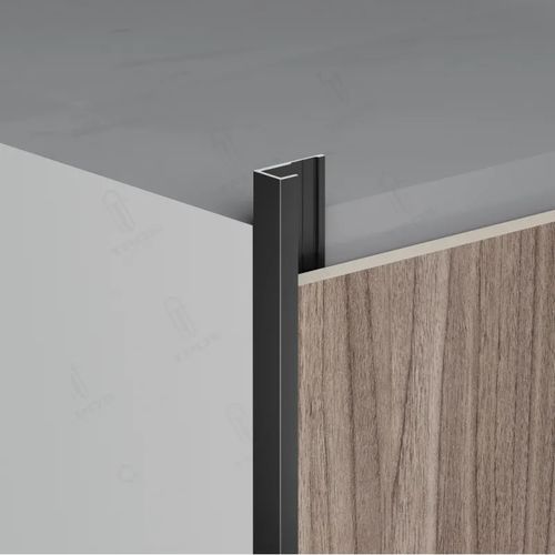 Profilé de finition en aluminium - EDGE TRIM - TPOS decorative material ltd. - pour carrelage / de rive / gris