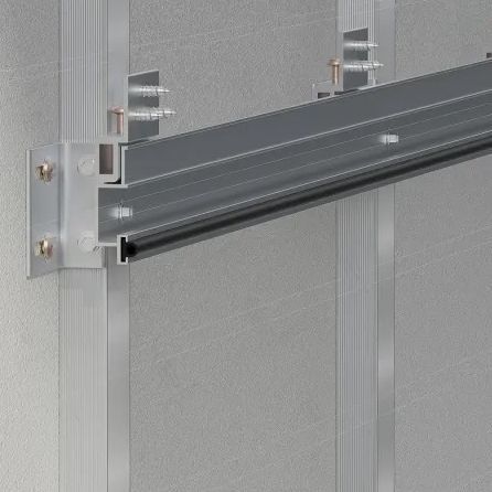 Système de fixation en aluminium - TPOS decorative material ltd. - pour aménagement extérieur / pour intérieur / pour extérieur