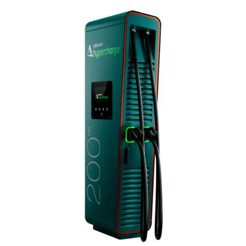 Station de recharge pour voiture électrique - HYC200 - HYPERCHARGER - DC / fixation au sol / 2 câbles de charge