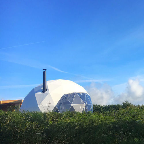 Tente bulle ronde - GEODESIC G-9 - Free Home - en PVC / en acier galvanisé / transparente