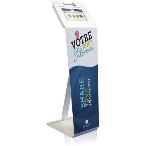 Kiosque interactif en libre service - EXPRESSYON - DYMENSION - d'intérieur / au sol / d'information