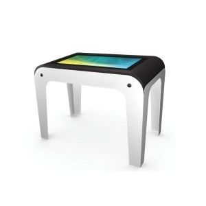 Table contemporaine - Krisma - DYMENSION - en métal / avec piètement en métal / rectangulaire