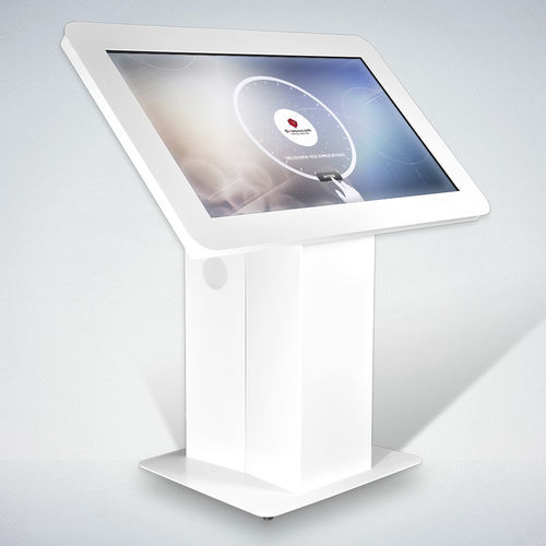 Kiosque interactif à écran tactile - ELC 40 - DYMENSION - d'intérieur / au sol / 42"