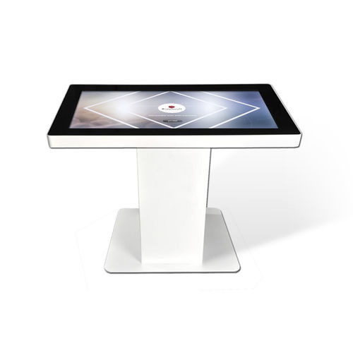 Table contemporaine - ELC40 - DYMENSION - en métal / avec piètement en métal / rectangulaire