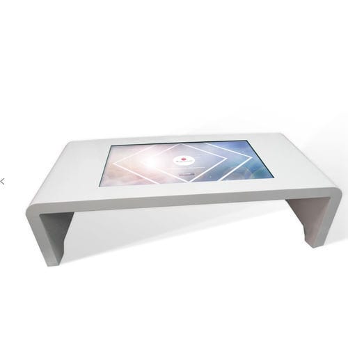 Table basse contemporaine - Long HK - DYMENSION - en métal / avec piètement en métal / rectangulaire