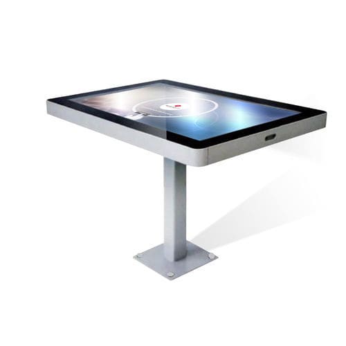 Table pour restaurant - TouchPlus - DYMENSION - contemporaine / en métal / avec piètement en métal