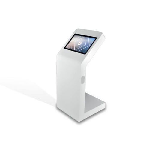 Kiosque interactif d'intérieur - EPOQ - DYMENSION - au sol / à écran tactile