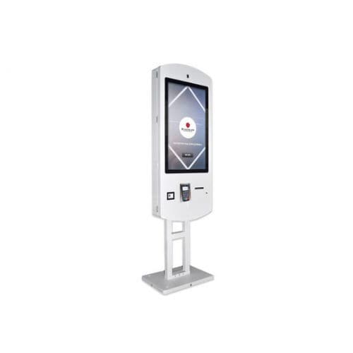 Kiosque interactif pour restaurant - SelfKiosk - DYMENSION - d'intérieur / au sol / à écran tactile