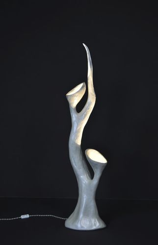 Lampe sur pied - CALCAIRE - JOËL BARTZ - en marbre / contemporaine / sans fil