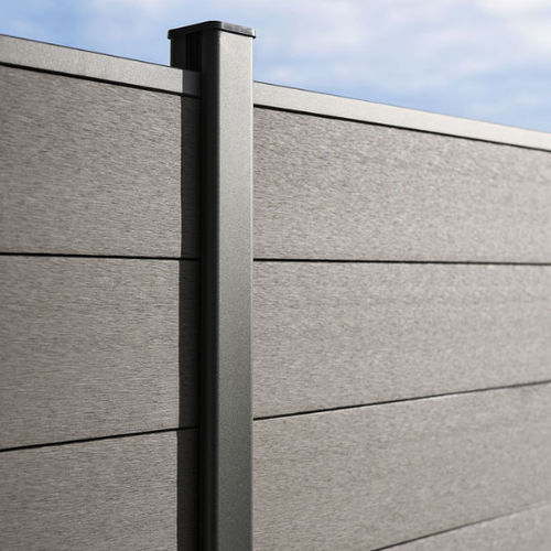 Poteau pour clôture en aluminium - Cost 65x60 - GARDENODE - contemporain / résidentiel / professionnel