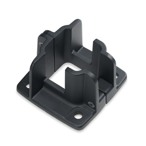 Platine d'ancrage pour poteaux de clôture - 65x60 - GARDENODE