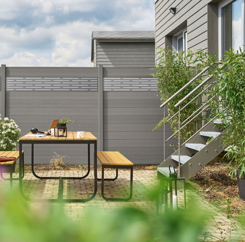 Panneau pour clôture - Azur - GARDENODE - durable / à grande résistance / anti-UV