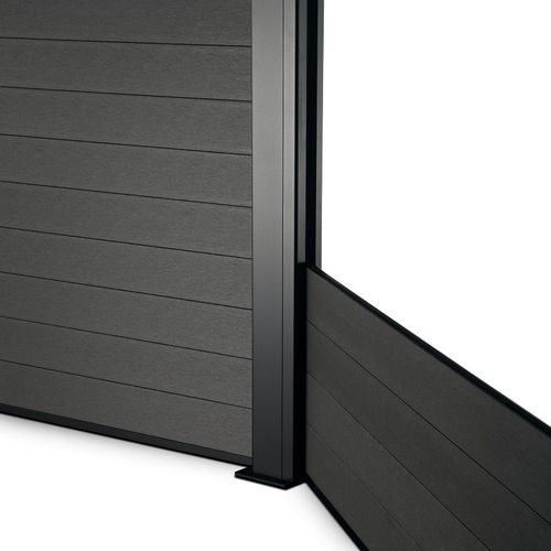 Poteau pour clôture en aluminium - Equinox - GARDENODE - contemporain / résidentiel / professionnel
