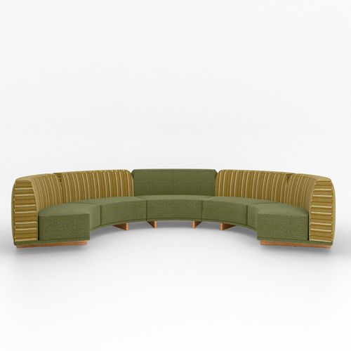 Canapé modulable - RASEL COMBINATION - Yaaz - design / d'extérieur / en Sunbrella®