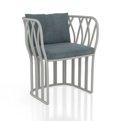 Chaise design - KORU COCOON - Yaaz - d'intérieur / d'extérieur / en Sunbrella®