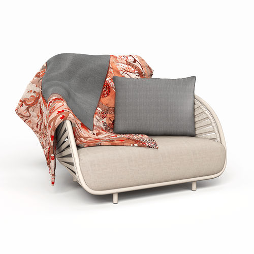 Coussin pour fauteuil - SWEET - Yaaz - d'extérieur / rectangulaire / uni