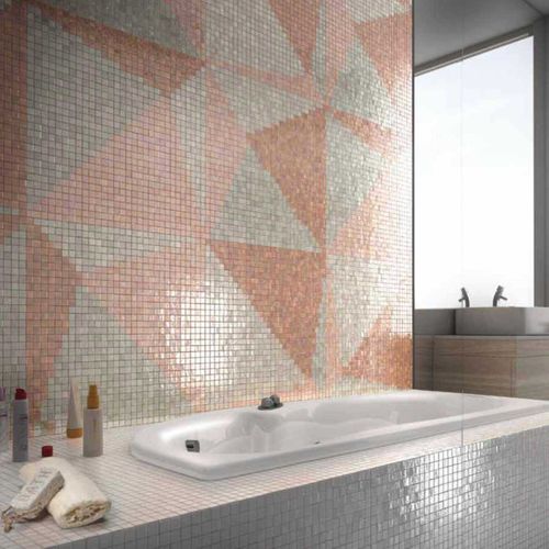 Mosaïque en verre - TESSERE - brillante / d'intérieur / de salle de bain