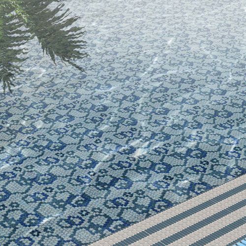 Mosaïque en verre recyclé - TESSERE - d'intérieur / d'extérieur / de piscine