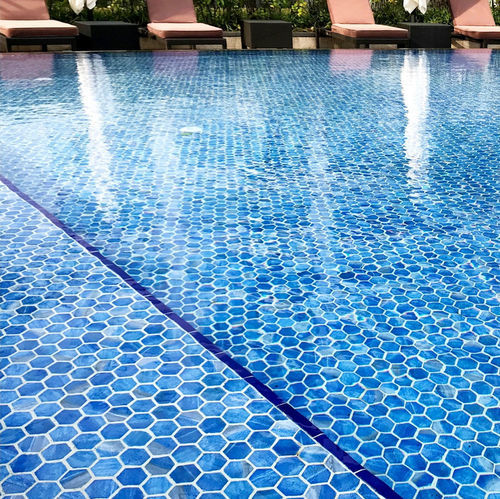Mosaïque en verre - OPAL - TESSERE - d'intérieur / d'extérieur / de piscine