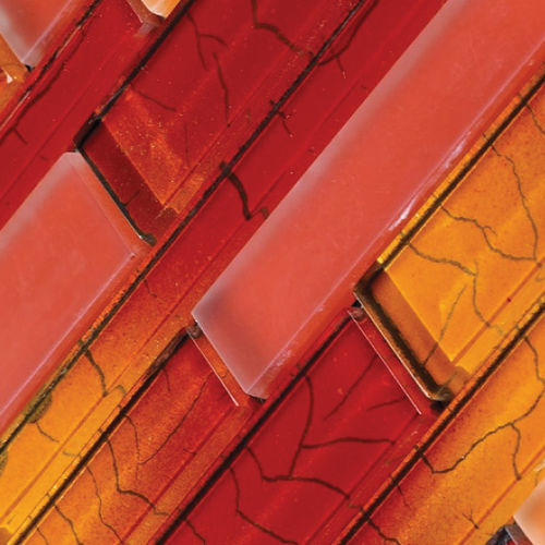 Mosaïque en verre - THE TOUCH SERIES - TESSERE - brillante / d'intérieur / murale