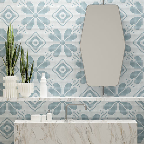 Mosaïque en marbre - CIELO - TESSERE - de lave / en pierre naturelle / en verre recyclé