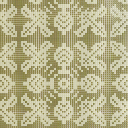 Mosaïque en marbre - LYS PISTACHIO  - TESSERE - de lave / en pierre naturelle / en verre recyclé