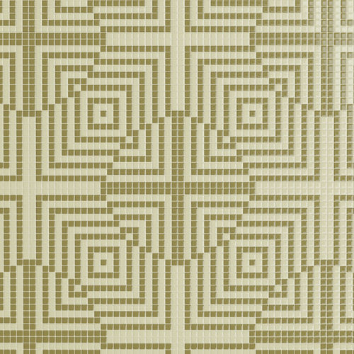 Mosaïque de lave - OPTIC PISTACHIO  - TESSERE - en pierre naturelle / en verre recyclé / finition pierre