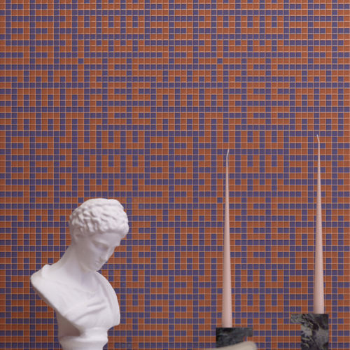 Mosaïque en marbre - PIPS  - TESSERE - de lave / en pierre naturelle / en verre recyclé