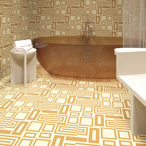 Mosaïque en marbre - SWITCH GINGER  - TESSERE - de lave / en pierre naturelle / en verre recyclé