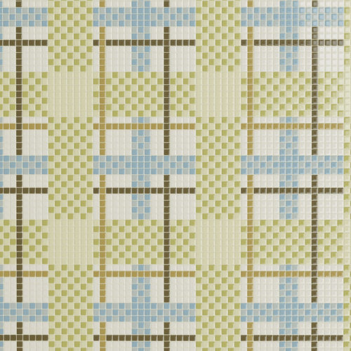 Mosaïque en marbre - TARTAN - TESSERE - de lave / en pierre naturelle / en verre recyclé