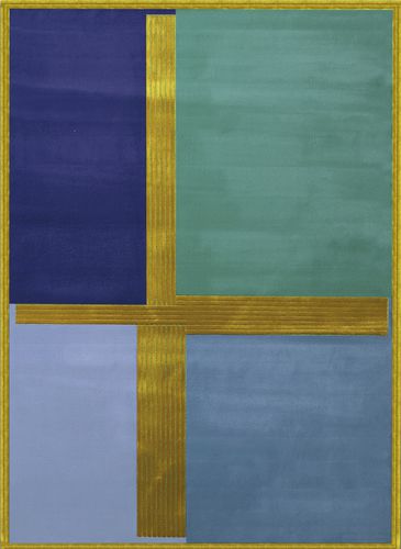 Tapis design organique - EBB & FLOW Ocean - Softicated - à motif / en fibre de bambou / en laine