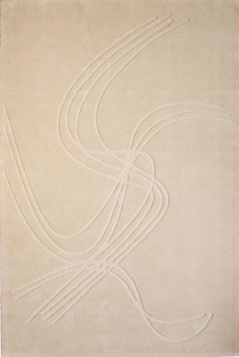 Tapis design minimaliste - SEREN - Softicated - uni / capitonné / en laine de Nouvelle Zélande