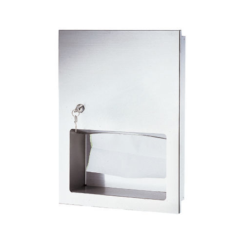 Distributeur d'essuie-mains encastré - AE-5014 - Fanda Hygiene Co., Ltd - en inox / à feuilles pliées / professionnel