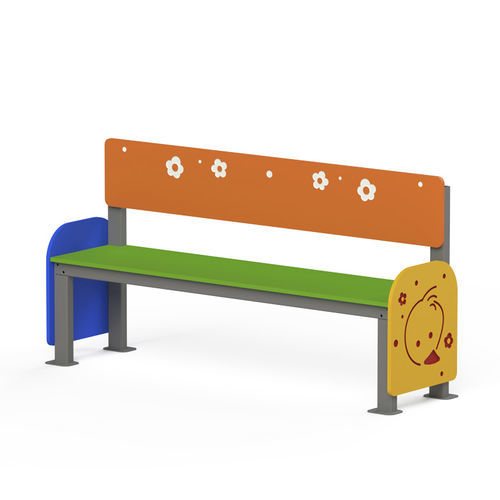 Banc contemporain - HT06  - GOTINSHTAIN EOOD - en métal / en polyéthylène haute densité PEHD / avec dossier