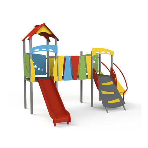Structure de jeu pour aire de jeux - GP20  - GOTINSHTAIN EOOD - en métal / en HDPE / modulaire