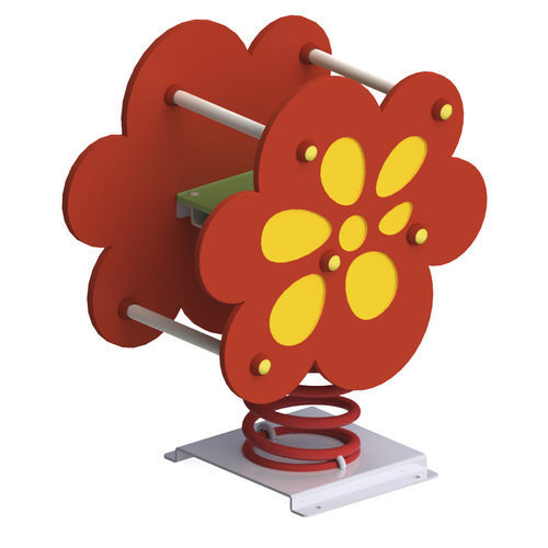 Jeu à ressort en métal - GL002 - GOTINSHTAIN EOOD - en HDPE / de fleurs / monoplace