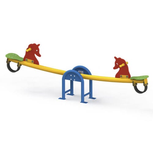 Balançoire à bascule en métal - GSS03 - GOTINSHTAIN EOOD - en HDPE / pour parc de jeux