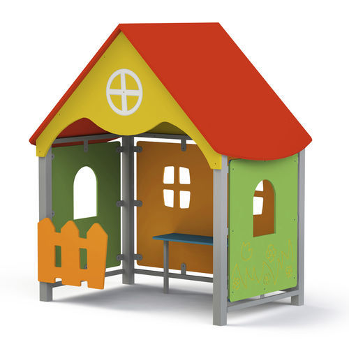 Cabane pour enfant pour aire de jeux - H04  - GOTINSHTAIN EOOD - au sol