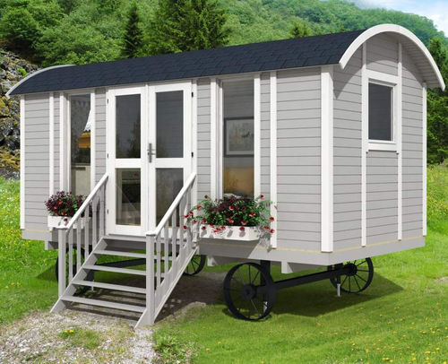 Tiny house mobile - Inmedias - contemporaine / en bois / en bois