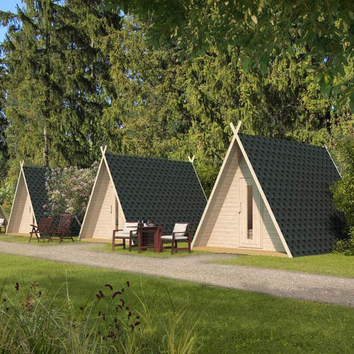 Micro-maison type bungalow - Inmedias - contemporaine / en bois / en bois