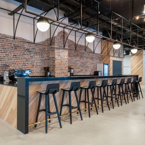 Comptoir de bar - Specialist Joinery Group - en métal / droit / en L