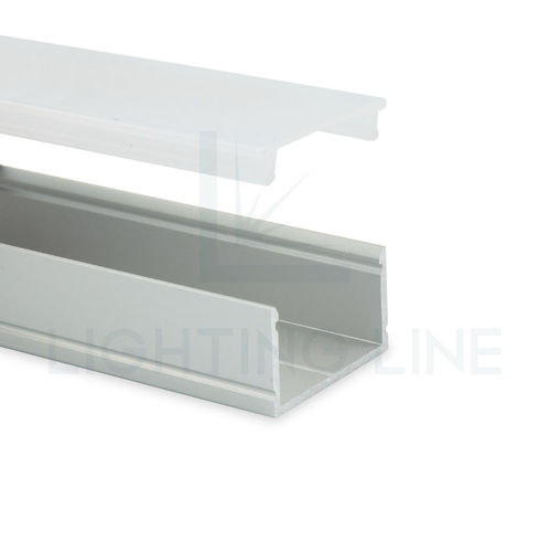 Profil éclairant en saillie - PR-SL15-01 - Ledpoint - à LED / aluminium / professionnel