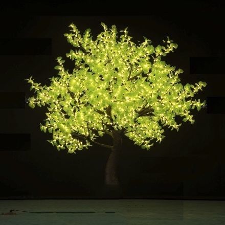 Décoration lumineuse 3D - TR-HAP280-WWH - Ledpoint - à LED / végétalisée / de sol